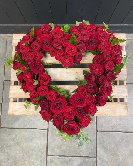 Product image for Rose Heart Wreath
